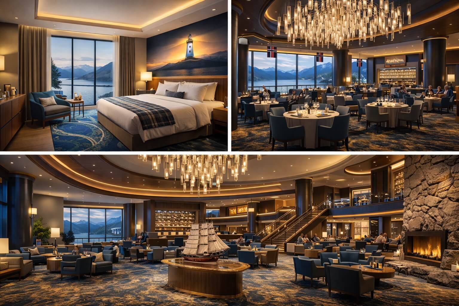 Luksussuite ved Nordhavn Grand Hotel